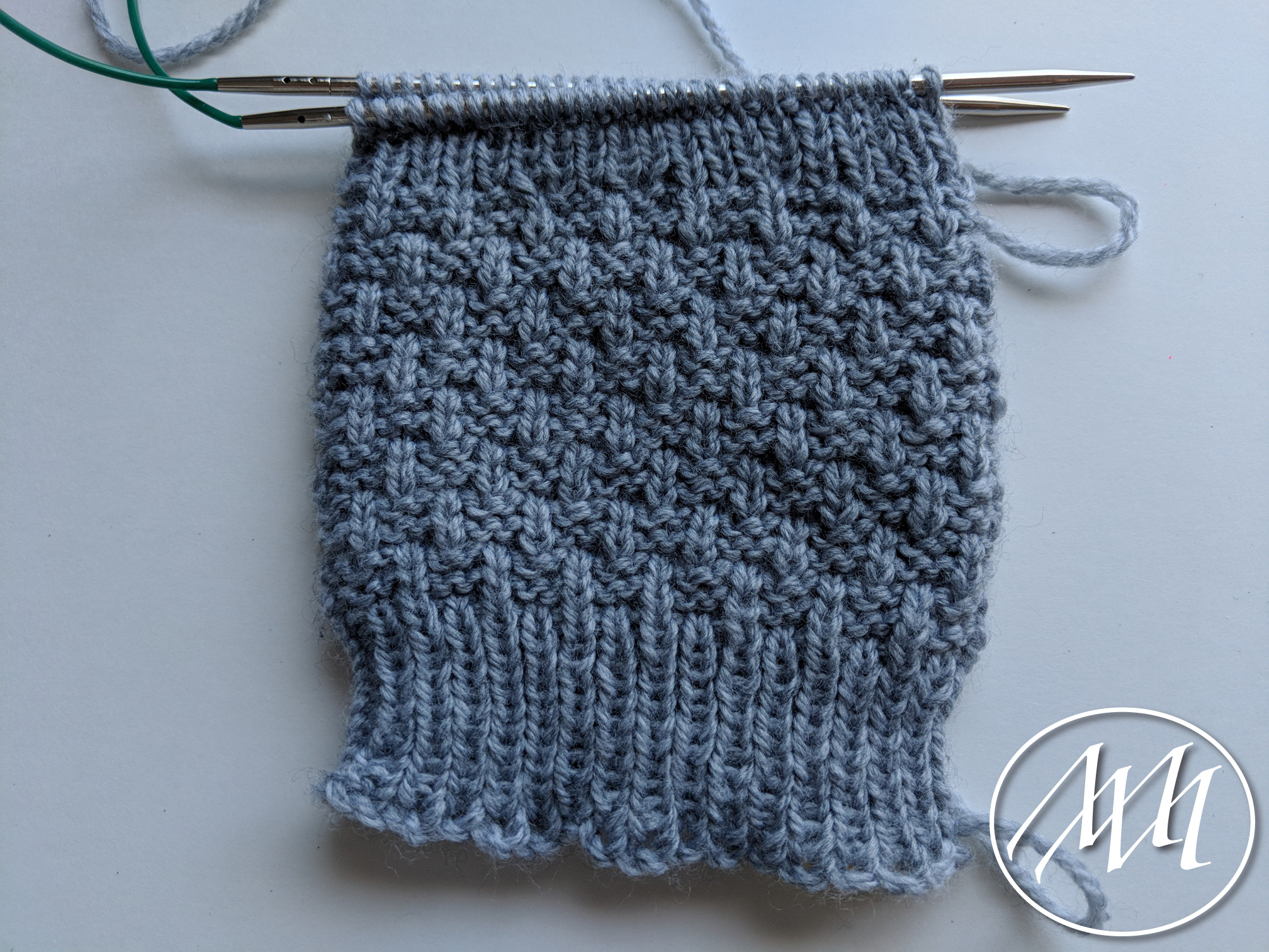 Knitted Yoga Socks using Magic Loop | Michaeli Marler