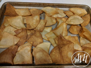 Homemade Chips for Nachos