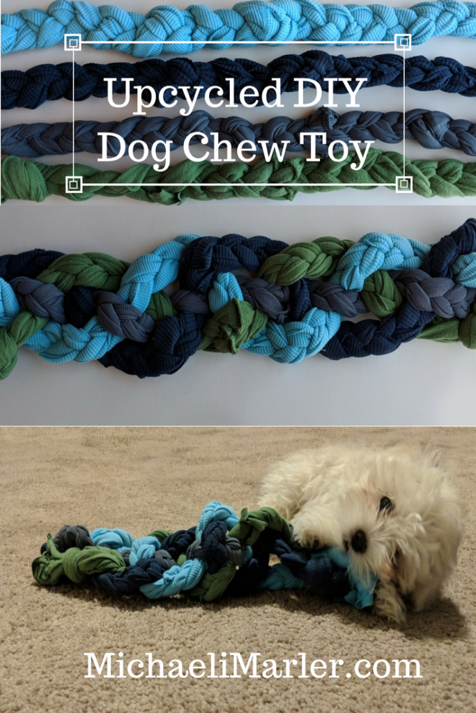 Upcycled DIY Dog Chew Toy | Michaeli Marler