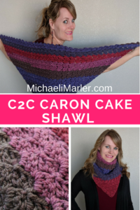 C2C Caron Cake Shawl Pinterest