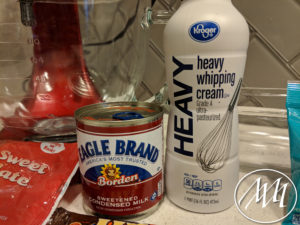 Heavy Whipping Cream and Sweetened Condensed Milk