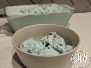 Blue Heath Bar Ice Cream Bowl