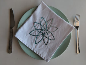 Embroidered Fabric Napkins