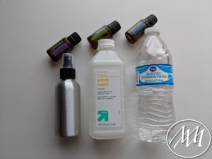 Doterra Oils and Ingredients for Yoga Mat Disinfectant