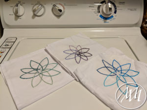 Embroidered Fabric Napkins