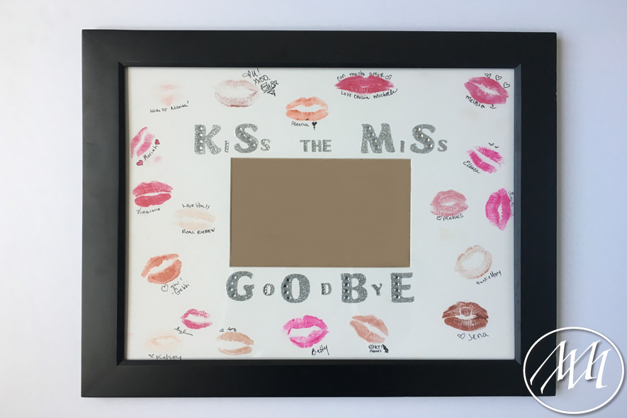 “Kiss the Miss Goodbye” Frame