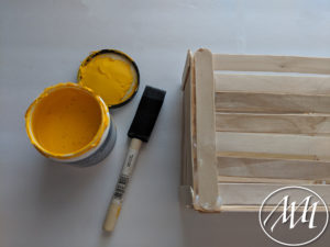 Painting Popsicle Sticks Behr