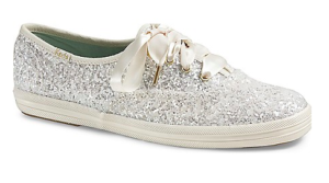 DIY Sparkly Canvas Shoes (Imitation of Kate Spade Keds)