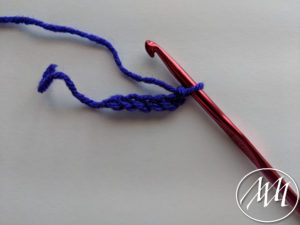 Crochet Chain 6 with Hook