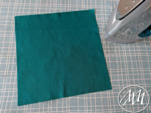 Ironed Fabric Square