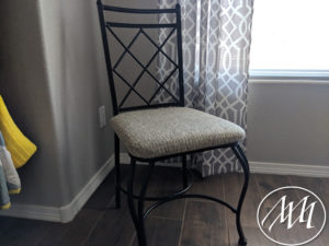 Before Dining Room Chair Makeover 