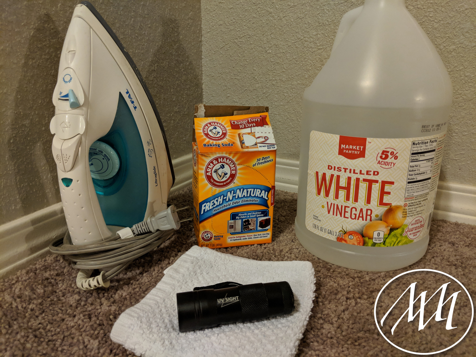 Materials Needed for Carpet Cleaning Trick