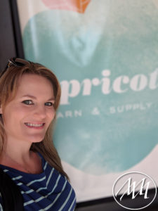 Michaeli Selfie at Apricot Yarn & Supply
