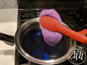 Purple Yarn ready 