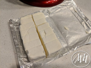 Cubed Cream Cheese