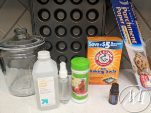 Materials for Essential Oil Bath Bombs