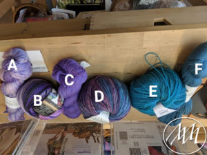 What the Fade Yarn Labeled