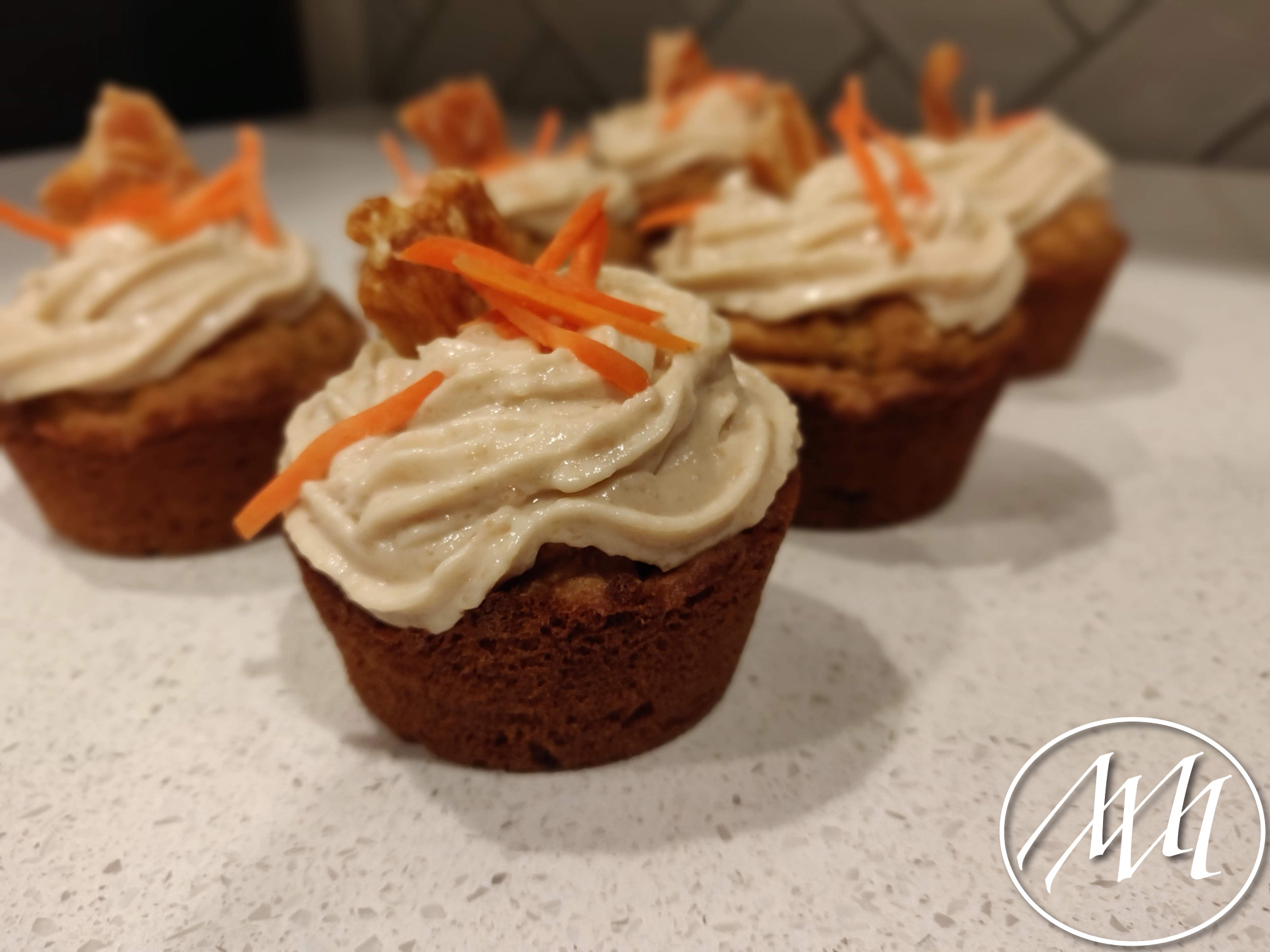 Carrot and Peanut Butter Pupcake
