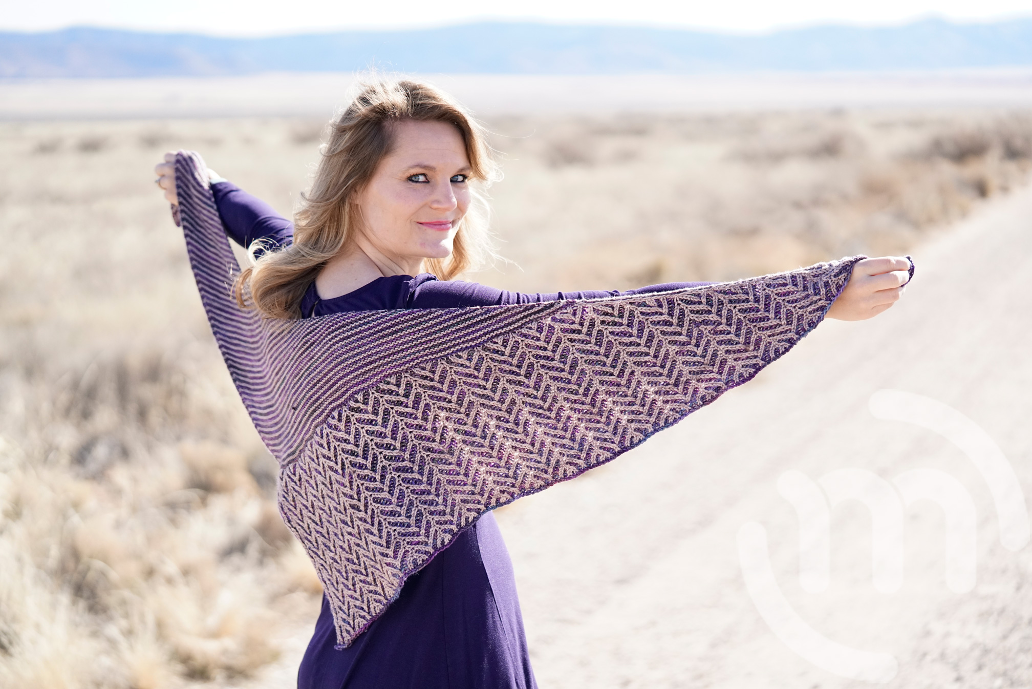 Pattern Review and Reveal: Ramble Shawl | Michaeli Marler