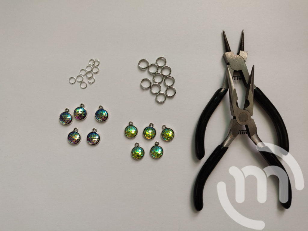 Materials Needed for Mermaid Stitch Markers