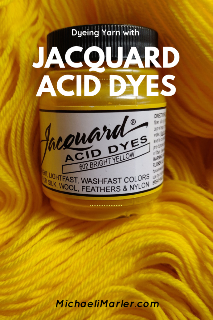 Jacquard Acid Dye - Fluorescent Yellow, 8 oz